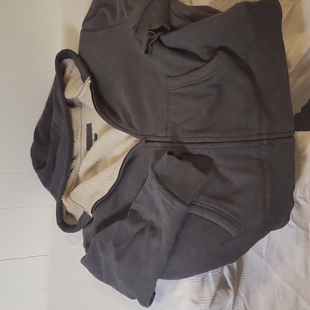 Old Navy Sweat Shirt Zip Up Hoodie Fleece inset